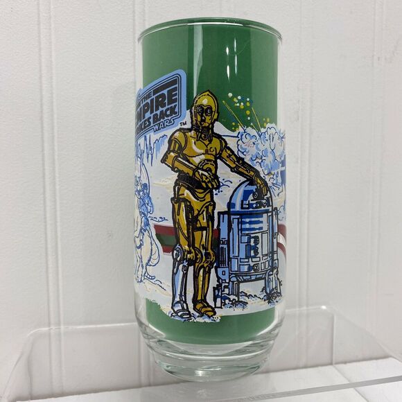 3 Star Wars: Return Of The Jedi Burger King Drinking Glasses 1980 Coca-Cola - Picture 4 of 7
